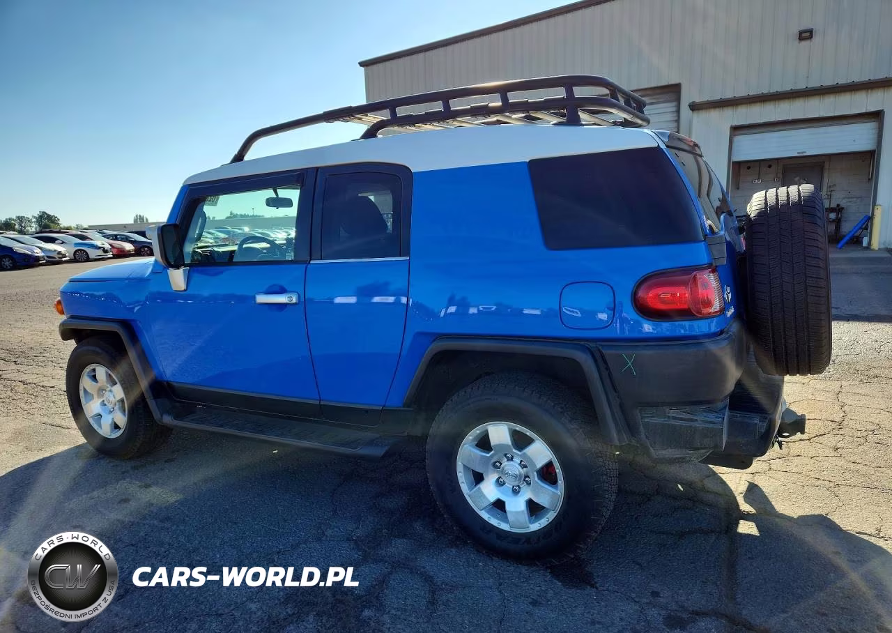 2007 Toyota Fj Cruiser Base VIN:JTEBU11F570017162 - 2