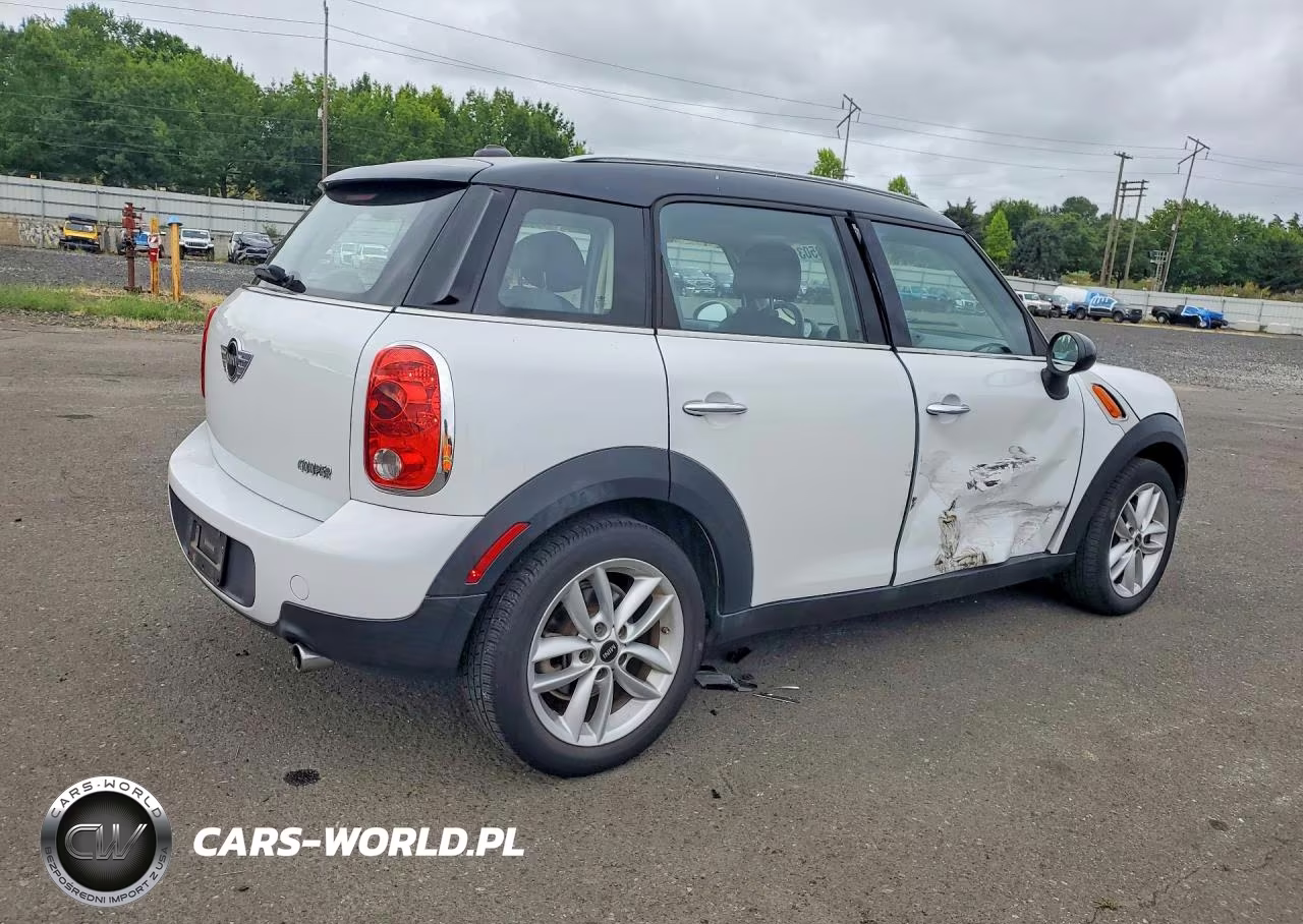 2012 Mini Cooper Countryman VIN:WMWZB3C52CWM04393 - 3