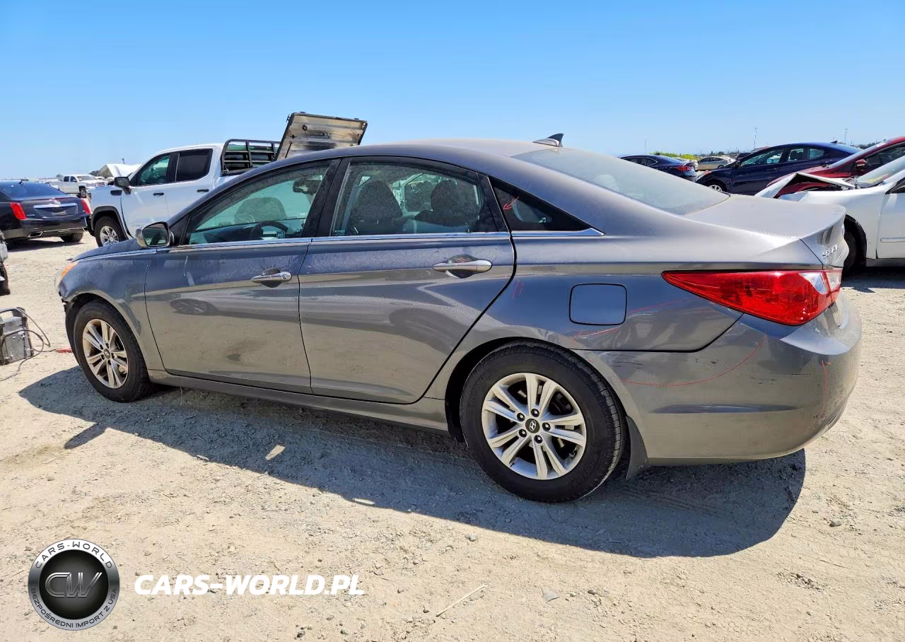 2013 Hyundai Sonata Gls VIN:5NPEB4AC5DH626197 - 2