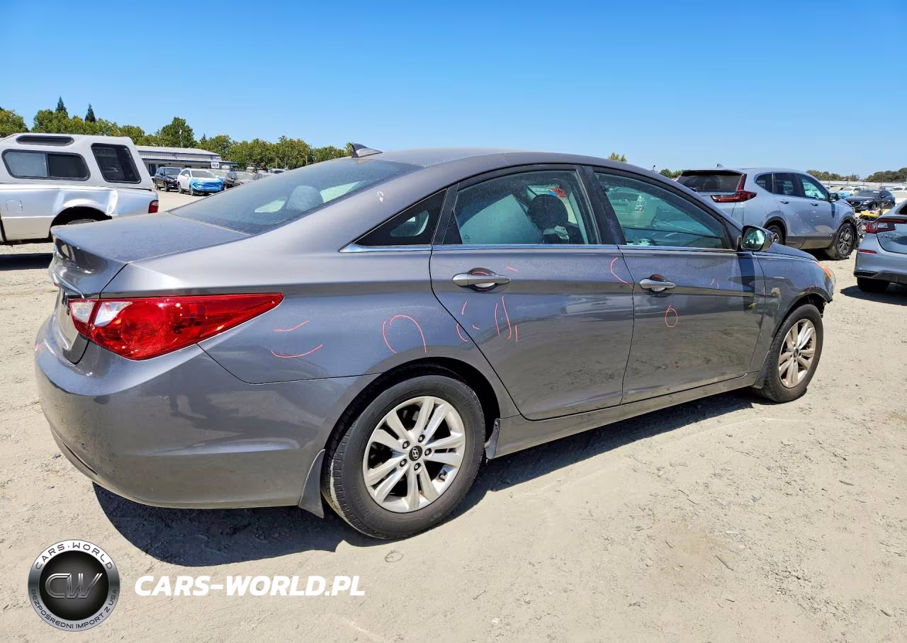 2013 Hyundai Sonata Gls VIN:5NPEB4AC5DH626197 - 3