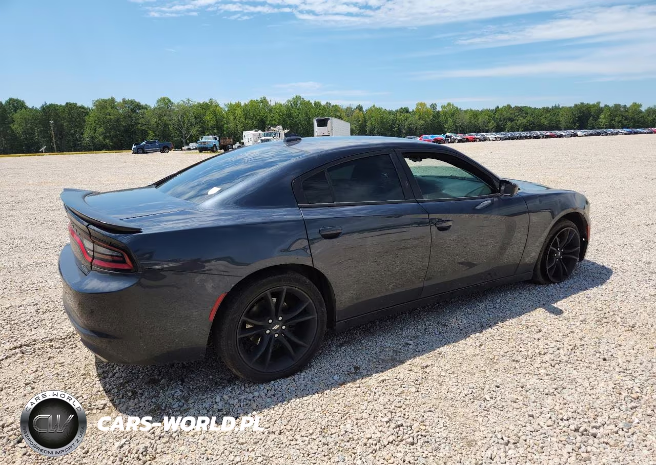 2018 Dodge Charger Sxt Plus VIN:2C3CDXHG4JH336814 - 3