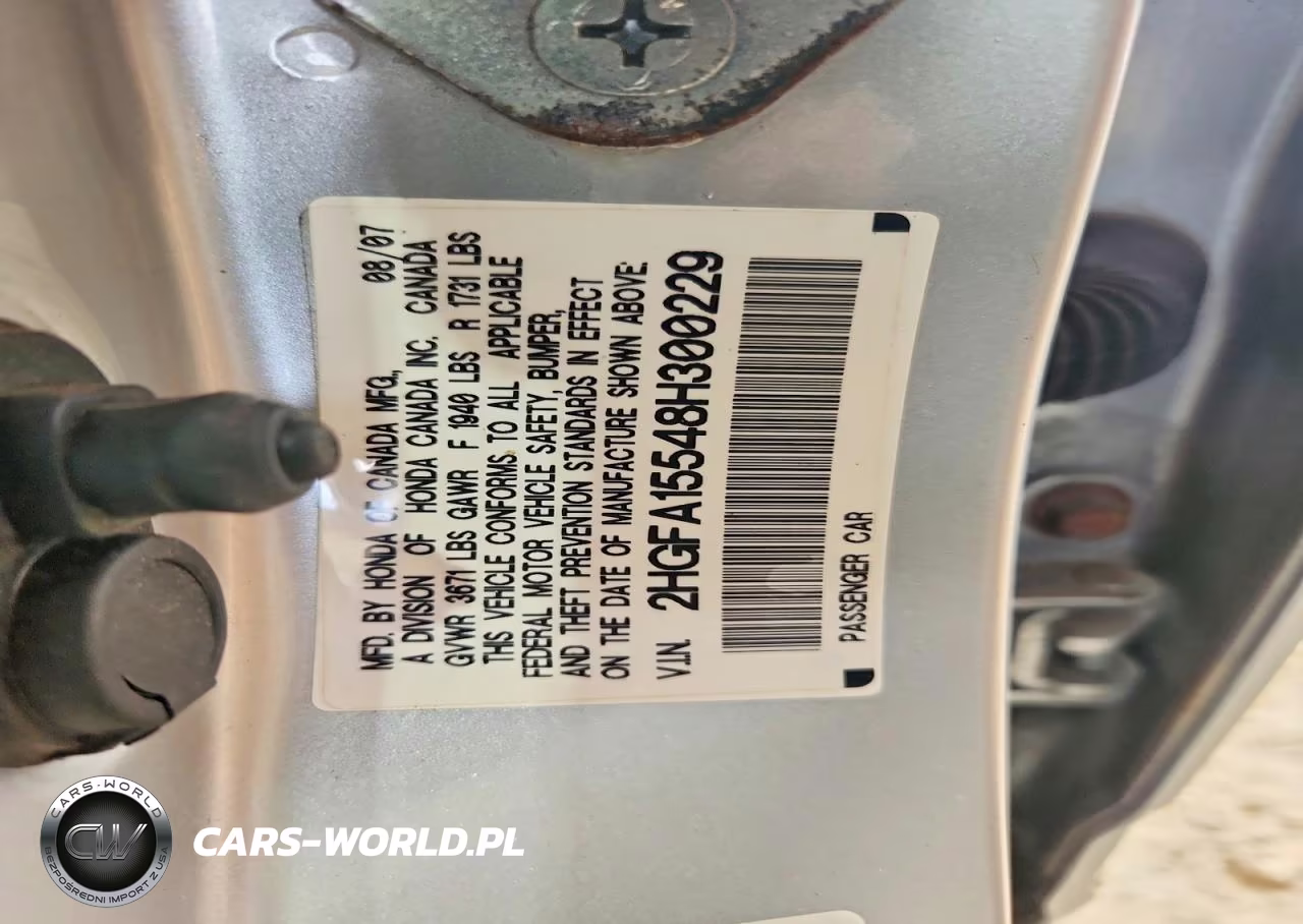 2008 Honda Civic Lx VIN:2HGFA15548H300229 - 13