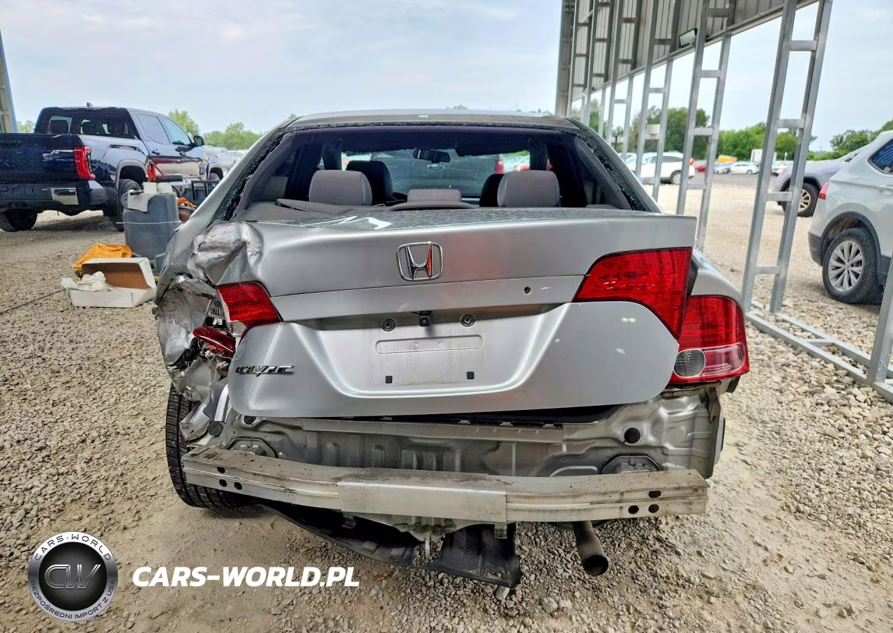 2008 Honda Civic Lx VIN:2HGFA15548H300229 - 6