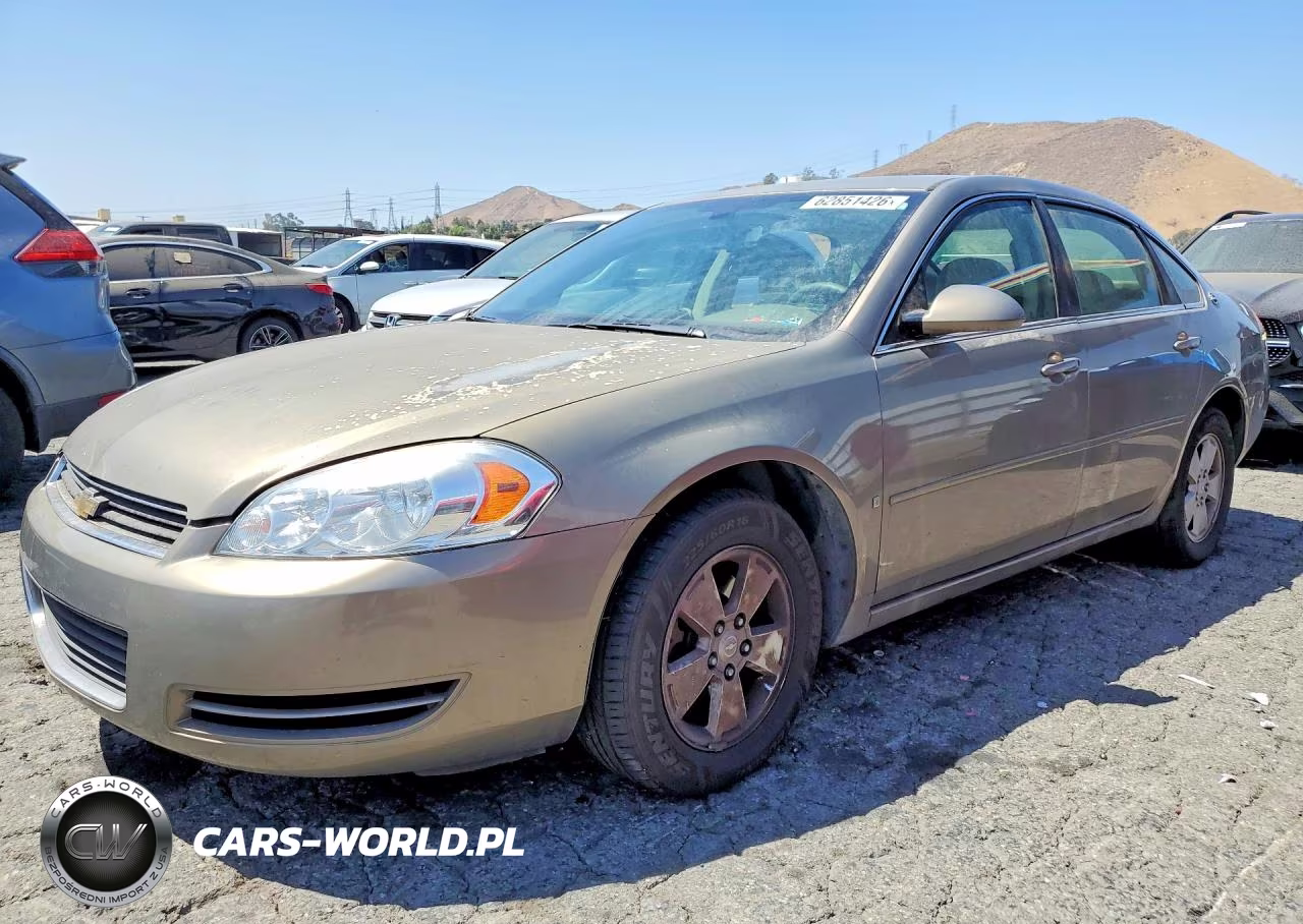 2007 Chevrolet Impala Lt VIN:2G1WT58N479197665 - 1