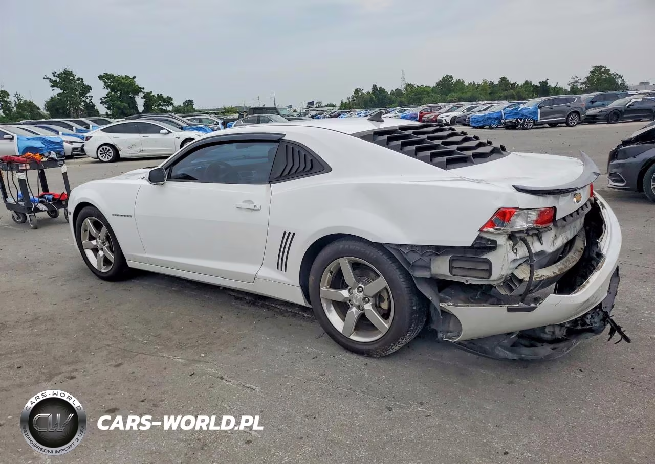 2015 Chevrolet Camaro Lt VIN:2G1FD1E32F9253190 - 2