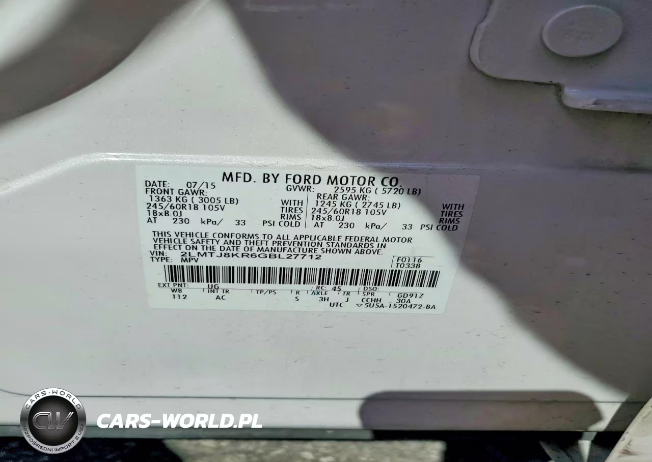 2016 Lincoln Mkx Select VIN:2LMTJ8KR6GBL27712 - 13