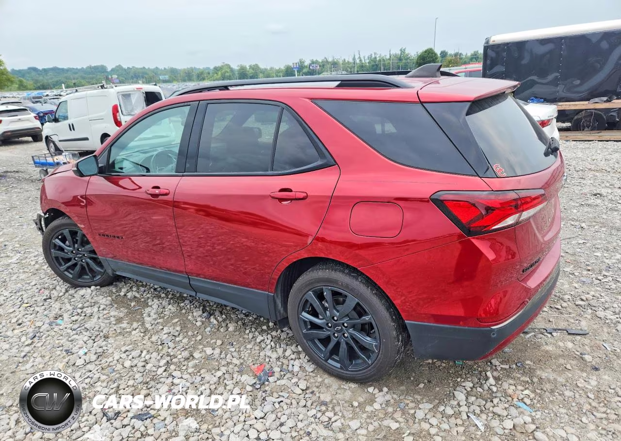 2023 Chevrolet Equinox Rs VIN:3GNAXMEG3PS153110 - 2