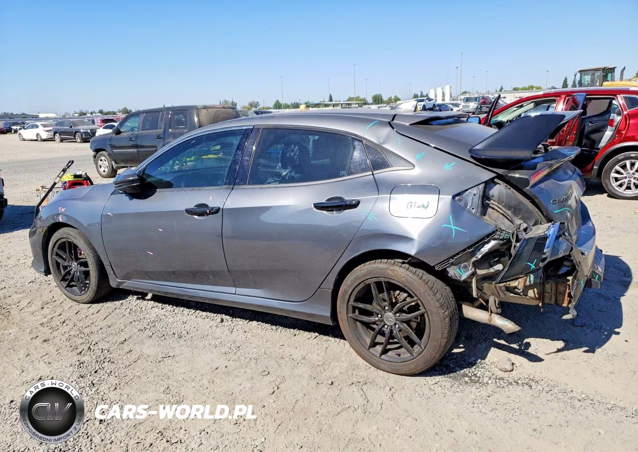 2017 Honda Civic Lx VIN:SHHFK7H26HU225022 - 2