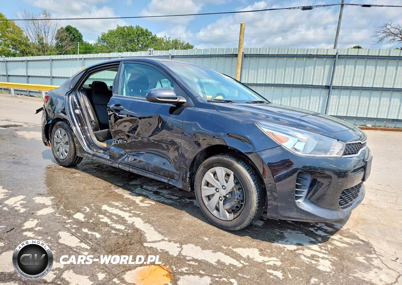 2020 Kia Rio Lx VIN:3KPA24AD8LE335588 - 4