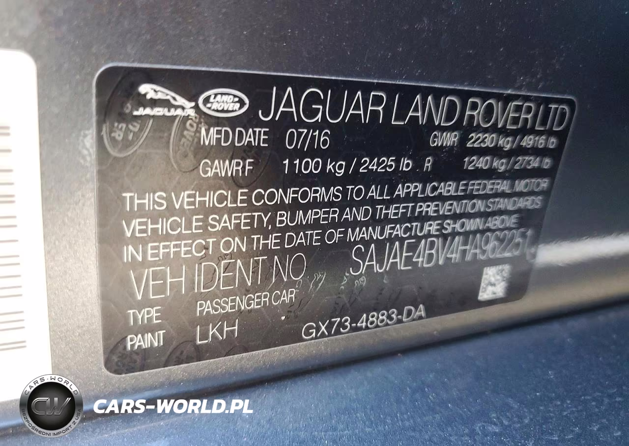 2017 Jaguar Xe Prestige VIN:SAJAE4BV4HA962251 - 12