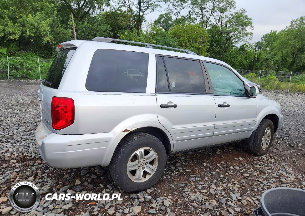2005 Honda Pilot Ex VIN:2HKYF18475H522911 - 3