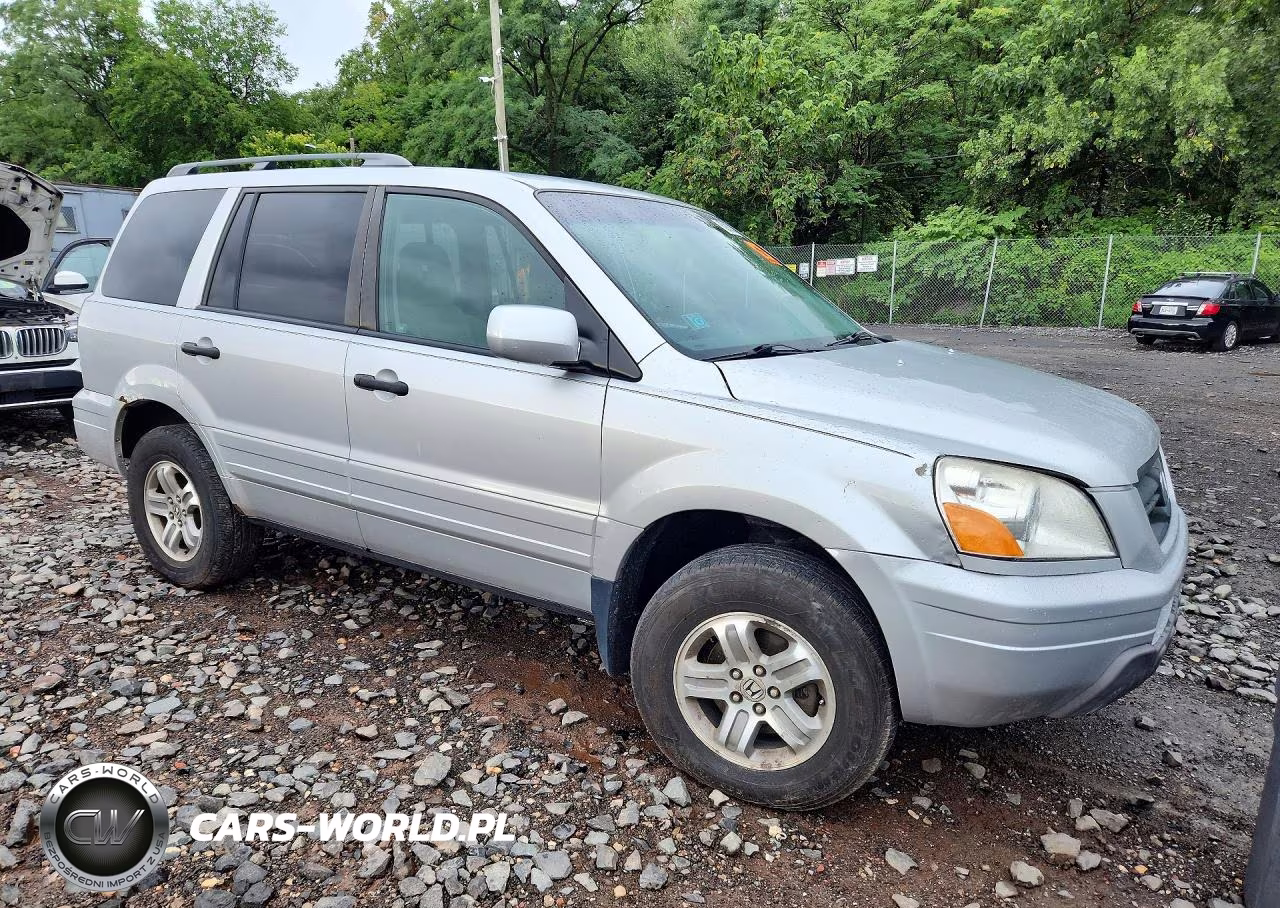 2005 Honda Pilot Ex VIN:2HKYF18475H522911 - 4