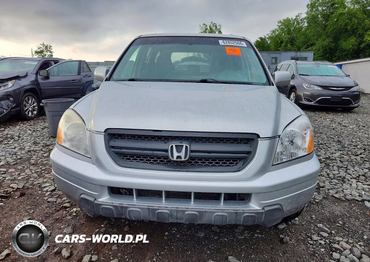 2005 Honda Pilot Ex VIN:2HKYF18475H522911 - 5