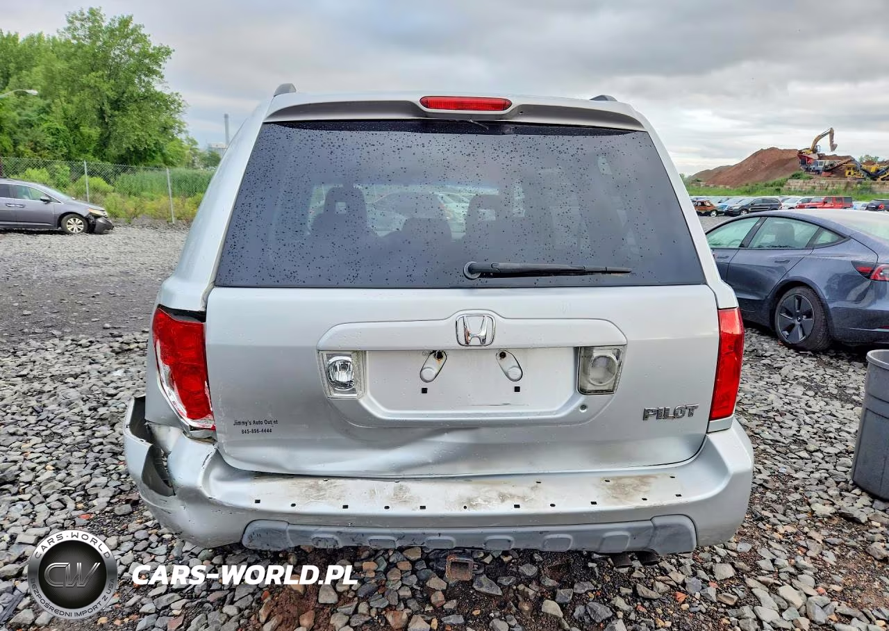 2005 Honda Pilot Ex VIN:2HKYF18475H522911 - 6