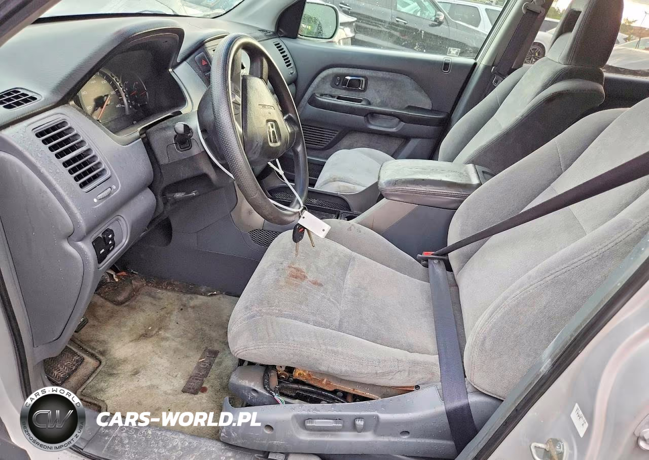 2005 Honda Pilot Ex VIN:2HKYF18475H522911 - 7