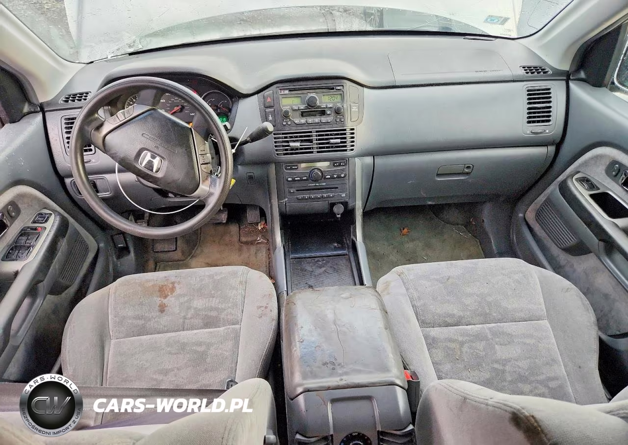 2005 Honda Pilot Ex VIN:2HKYF18475H522911 - 8