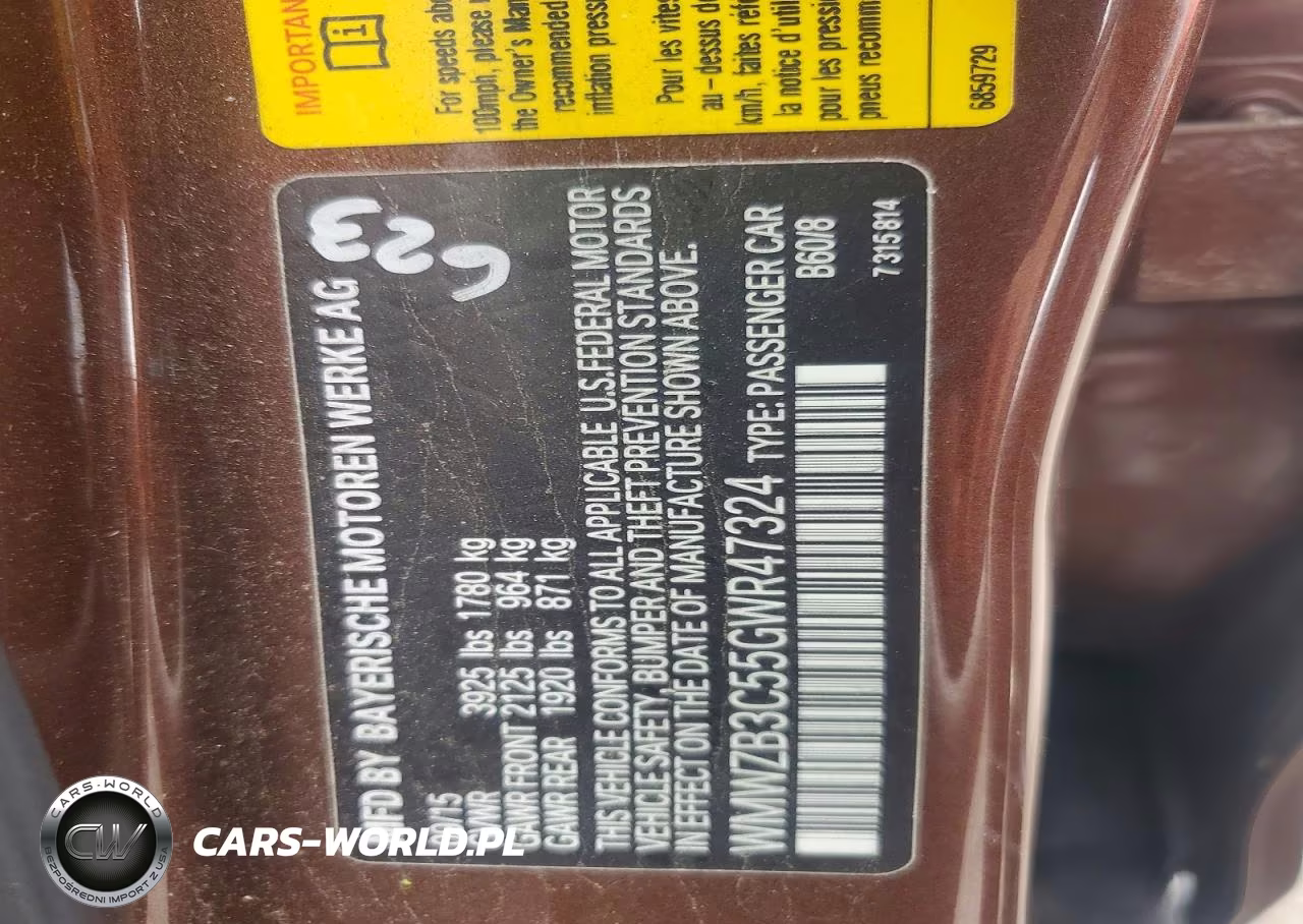2016 Mini Cooper Countryman VIN:WMWZB3C55GWR47324 - 12