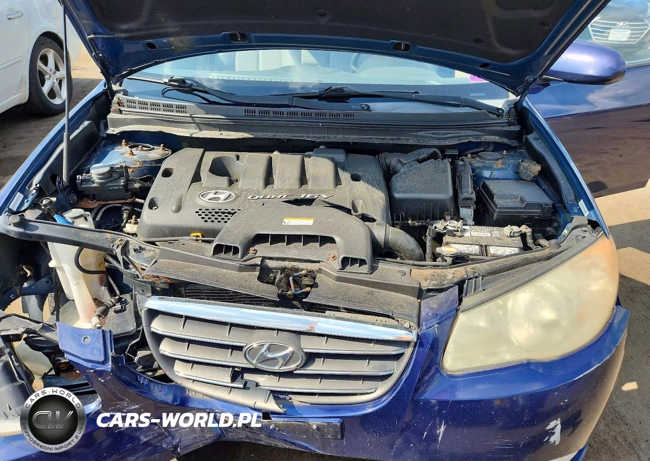 2007 Hyundai Elantra Gls VIN:KMHDU46DX7U179878 - 11
