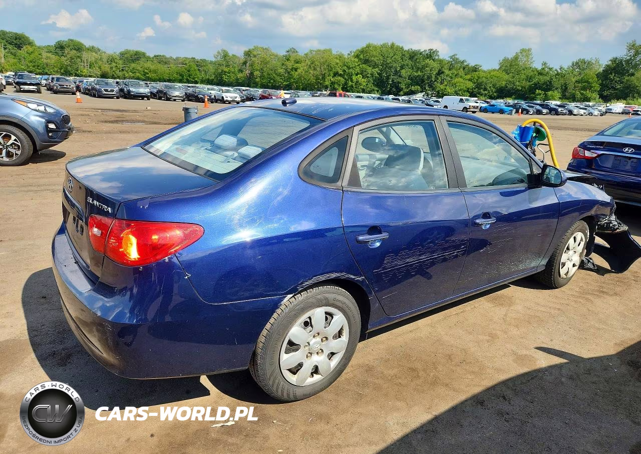 2007 Hyundai Elantra Gls VIN:KMHDU46DX7U179878 - 3