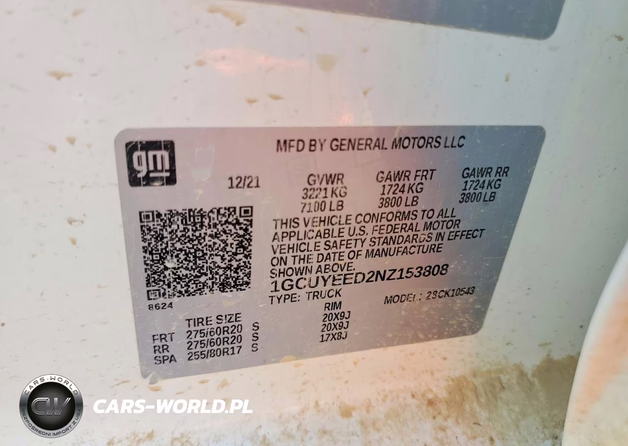 2022 Chevrolet Silverado Ltd K1500 Rst VIN:1GCUYEED2NZ153808 - 12