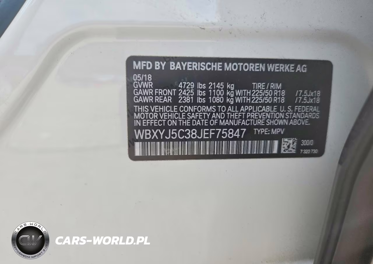 2018 BMW X2 xDrive28I VIN:WBXYJ5C38JEF75847 - 13