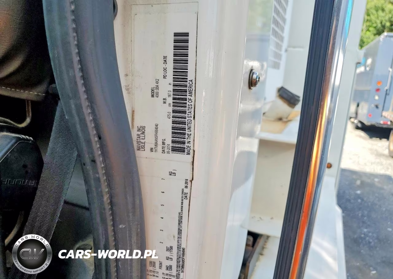 2015 International 4300 Utility - Service Truck VIN:1HTMMAAN5FH664040 - 11