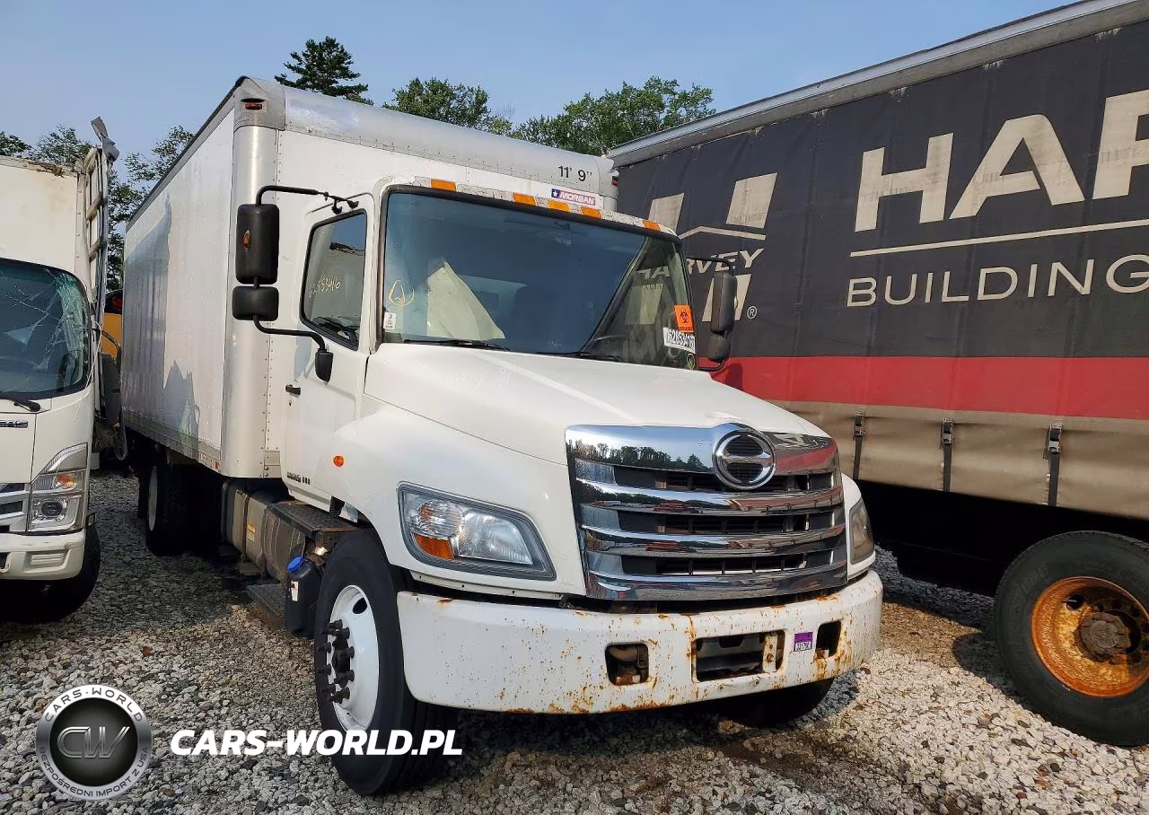 2013 Hino 258-268 Box Truck VIN:5PVNE8JP2D4S50615 - 4