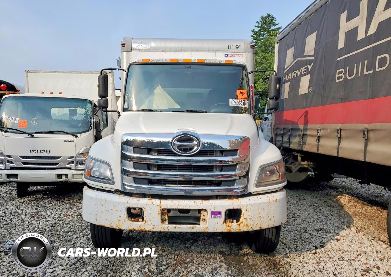 2013 Hino 258-268 Box Truck VIN:5PVNE8JP2D4S50615 - 5
