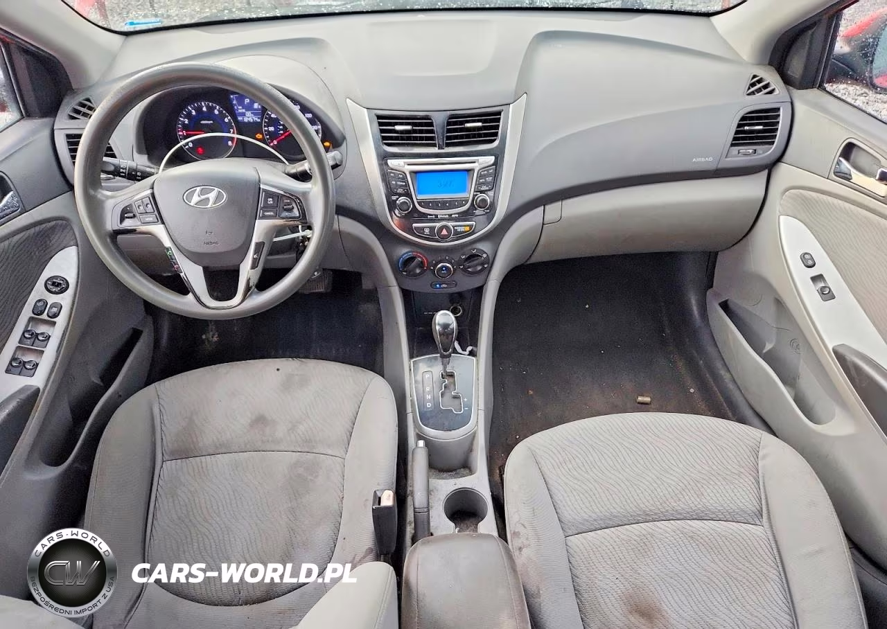 2013 Hyundai Accent VIN:KMHCU4AE0DU275543 - 8