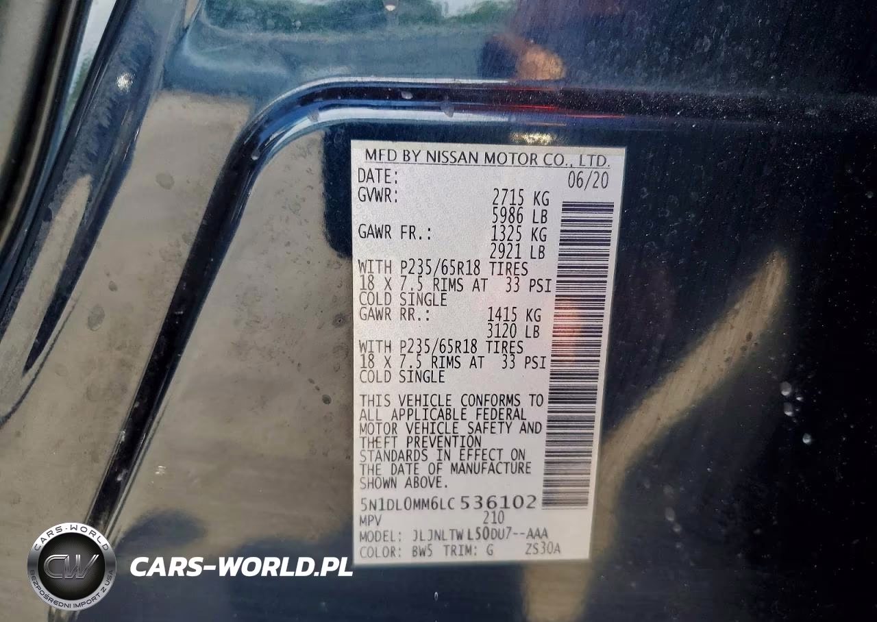 2020 Infiniti Qx60 Luxe VIN:5N1DL0MM6LC536102 - 13
