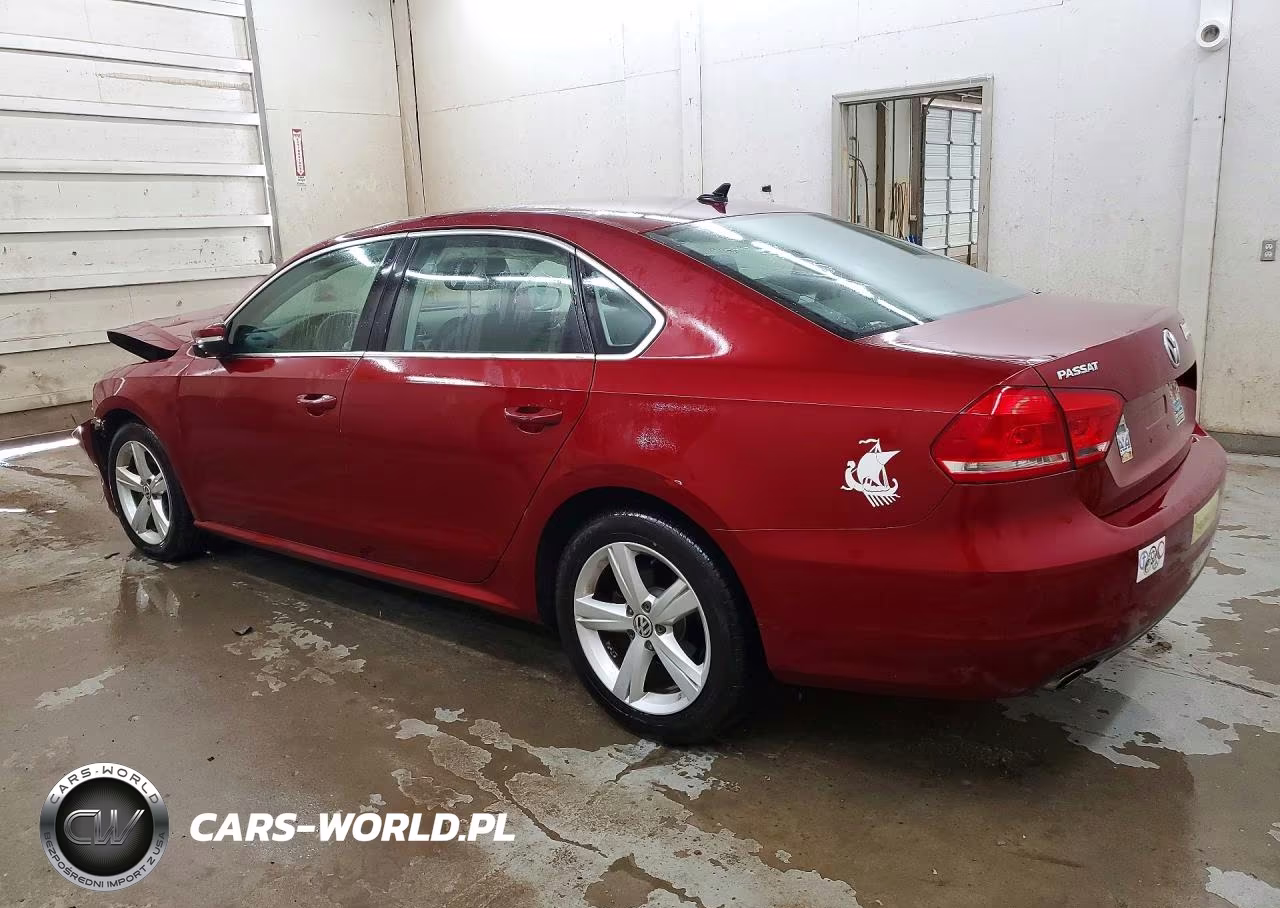 2015 Volkswagen Passat Se VIN:1VWBT7A38FC026125 - 2