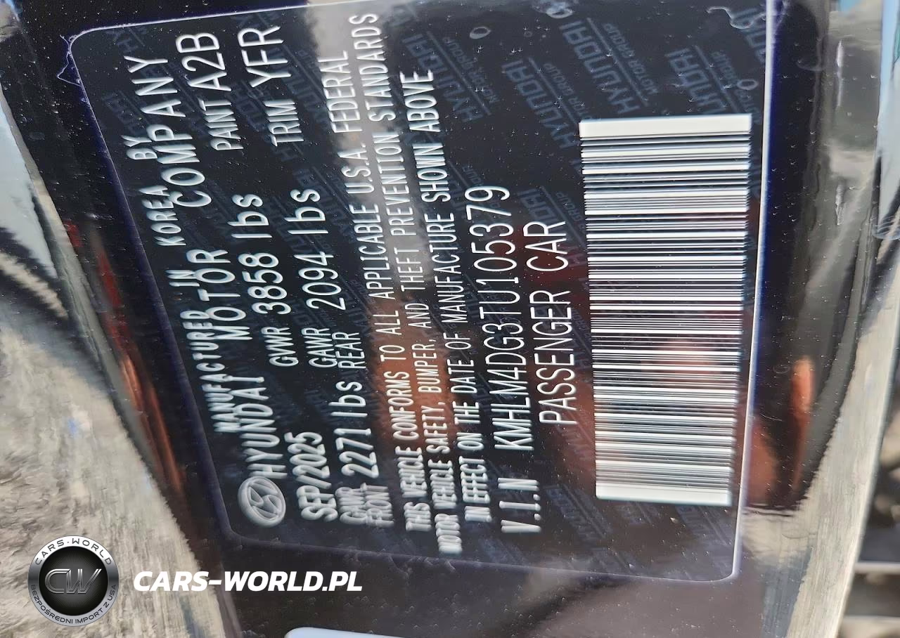 2026 Hyundai Elantra Sel Sport VIN:KMHLM4DG3TU105379 - 12
