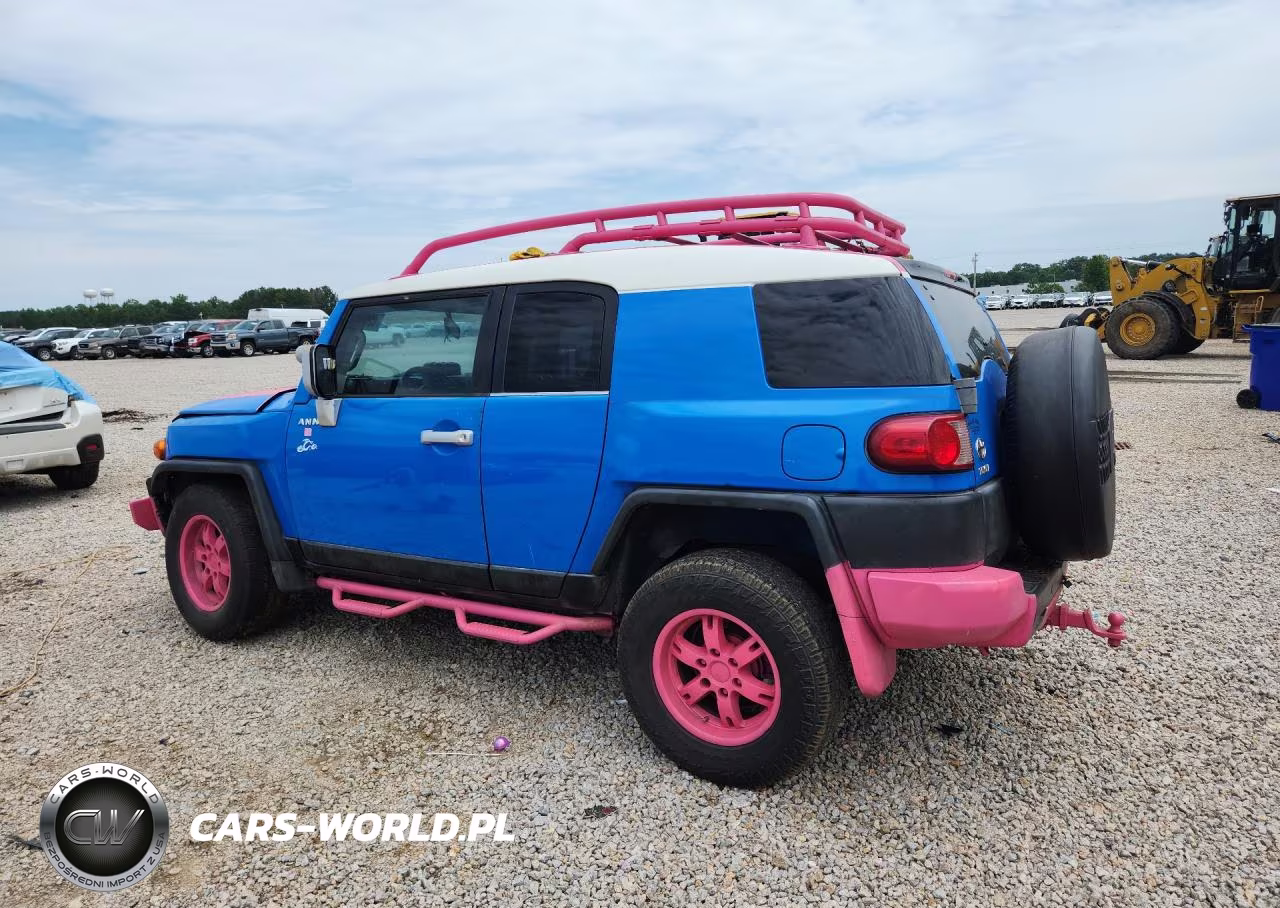 2007 Toyota Fj Cruiser Base VIN:JTEZU11F370005641 - 2