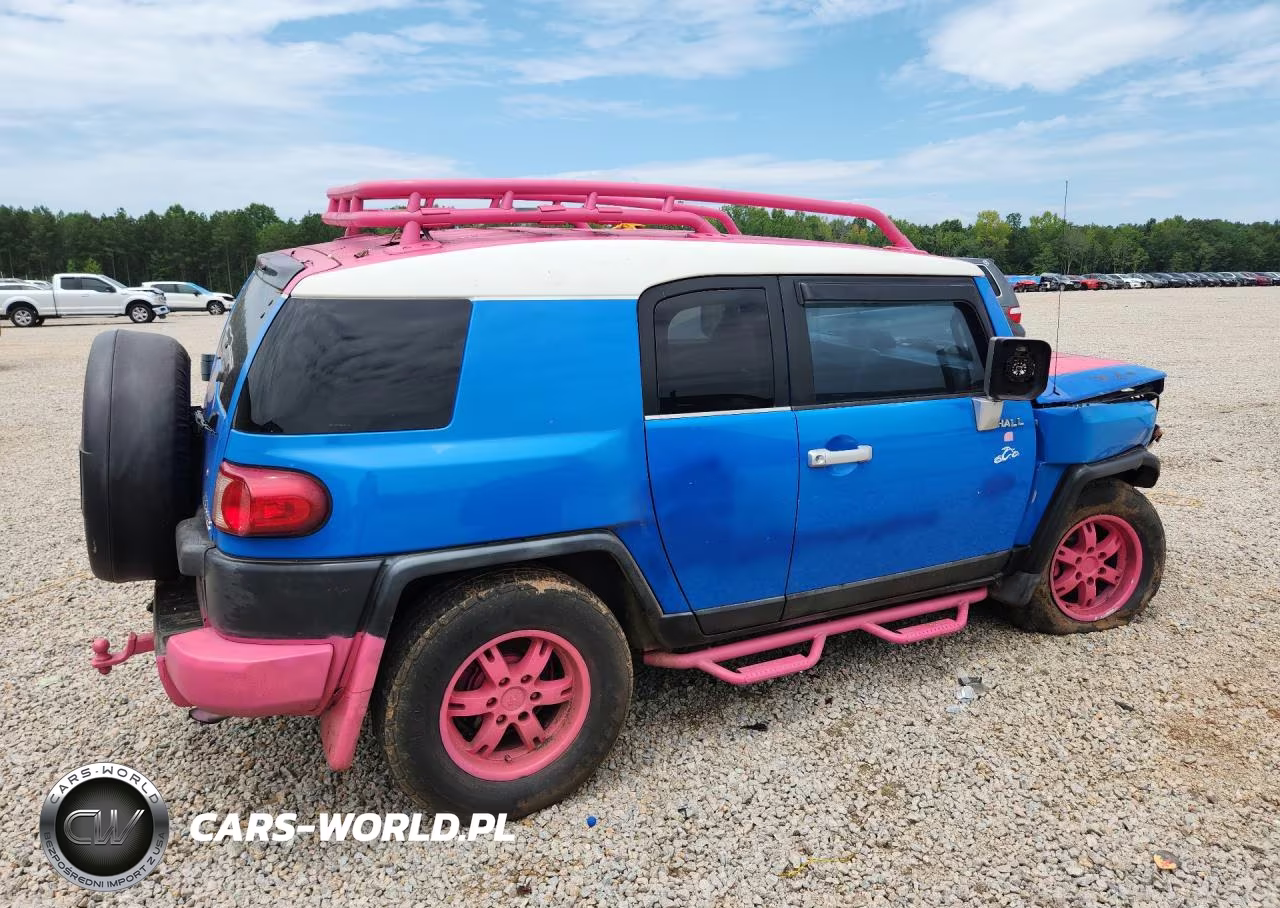 2007 Toyota Fj Cruiser Base VIN:JTEZU11F370005641 - 3