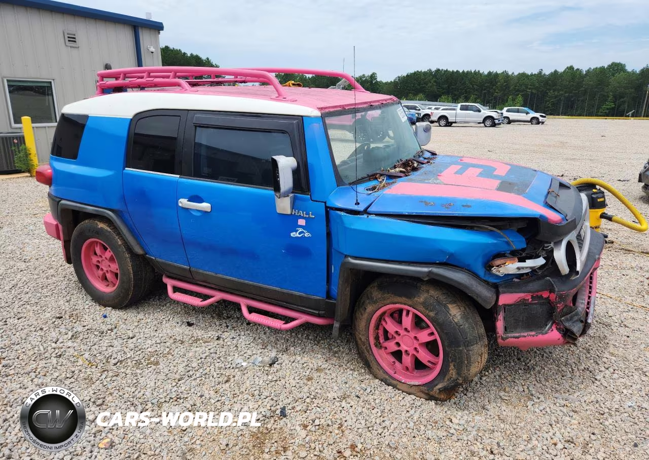 2007 Toyota Fj Cruiser Base VIN:JTEZU11F370005641 - 4