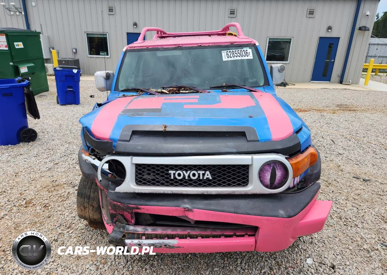 2007 Toyota Fj Cruiser Base VIN:JTEZU11F370005641 - 5