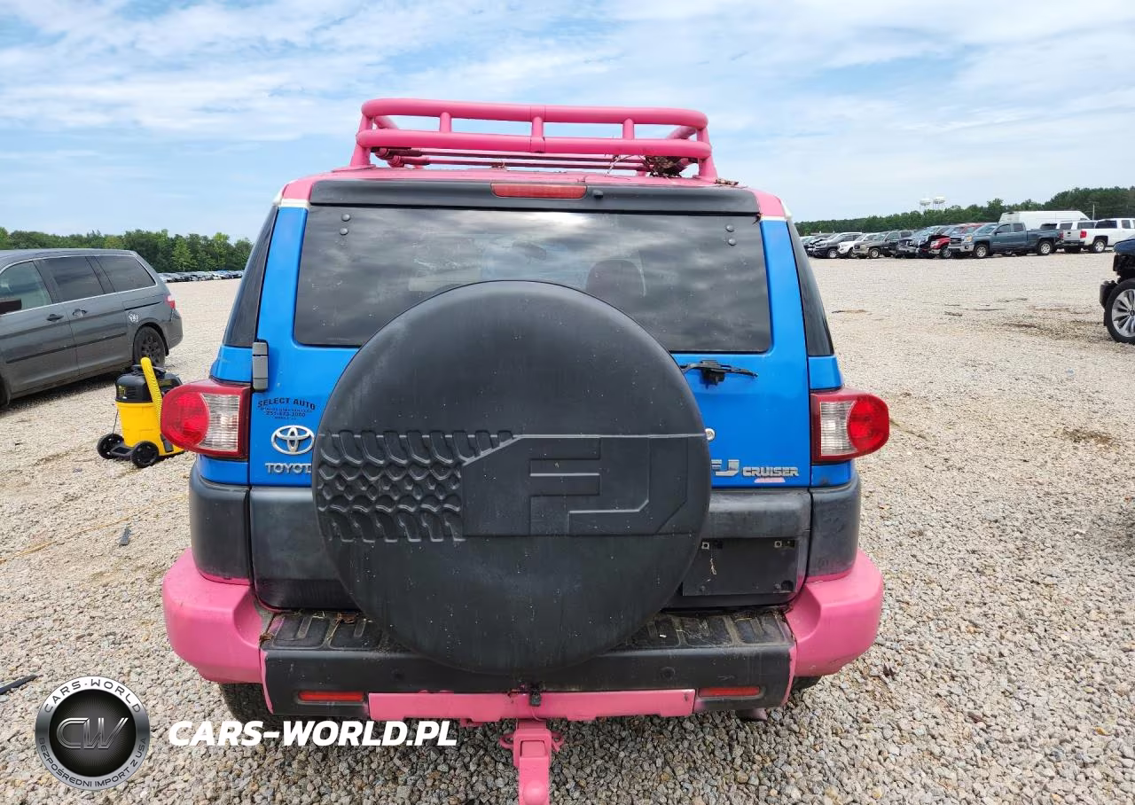 2007 Toyota Fj Cruiser Base VIN:JTEZU11F370005641 - 6