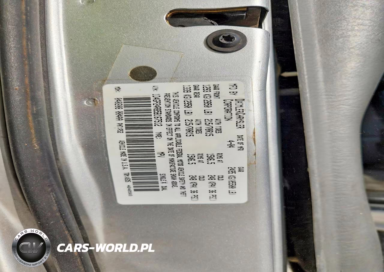 2005 Dodge Grand Caravan Se VIN:1D4GP24R85B167512 - 13