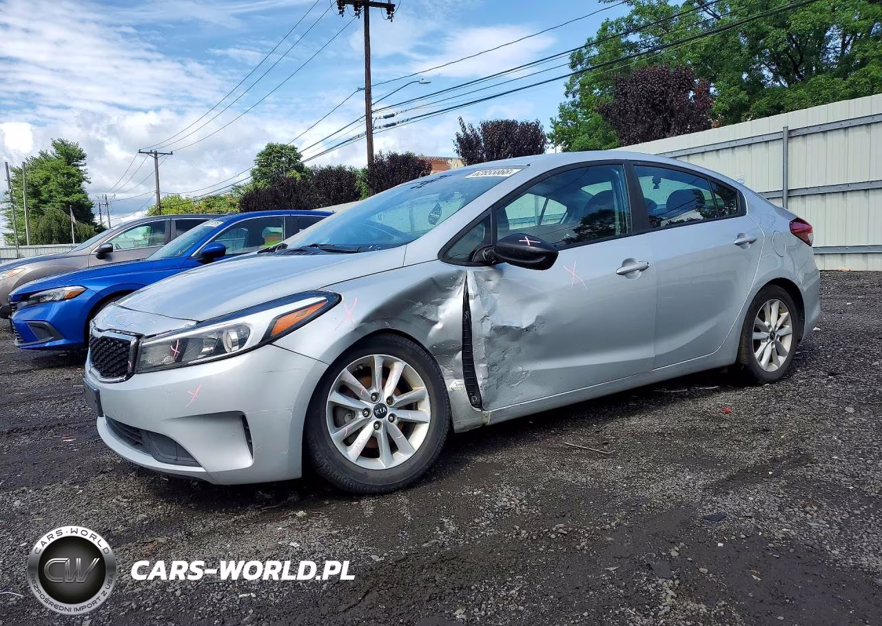 2017 Kia Forte Lx VIN:3KPFL4A79HE144170 - 1