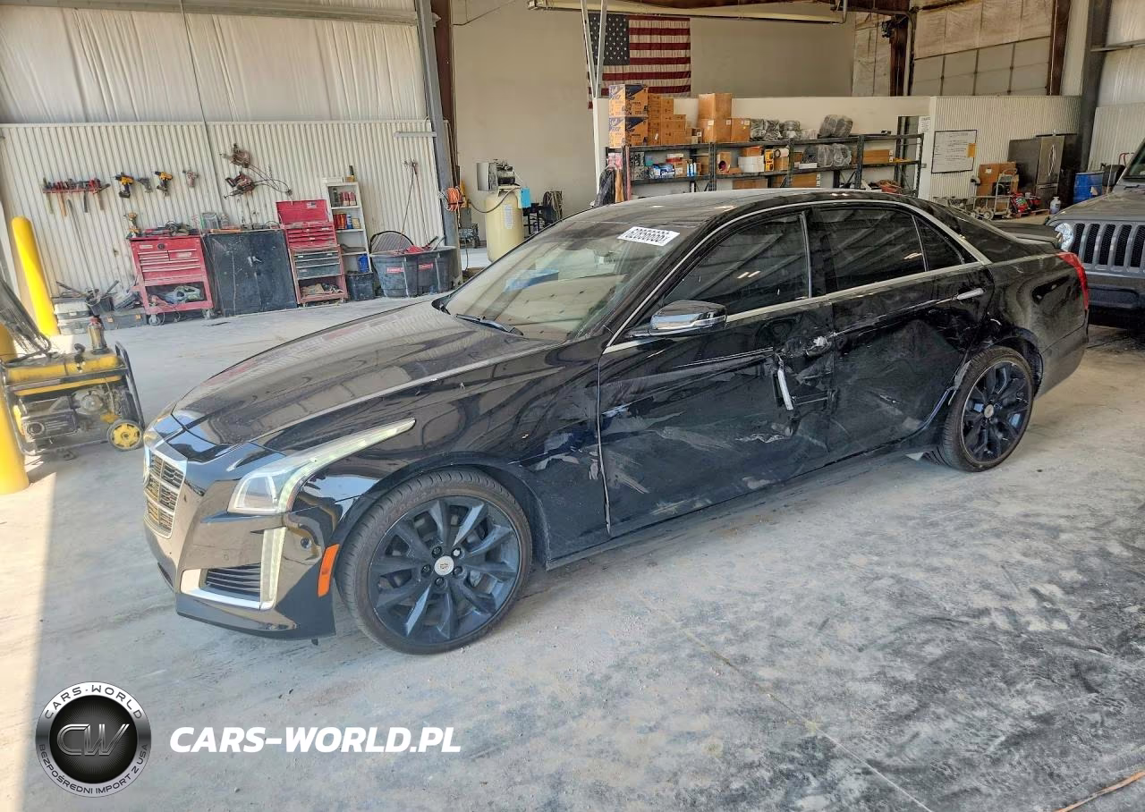 2014 Cadillac Cts Sedan Premium Rw VIN:1G6AZ5SX6E0164073 - 1