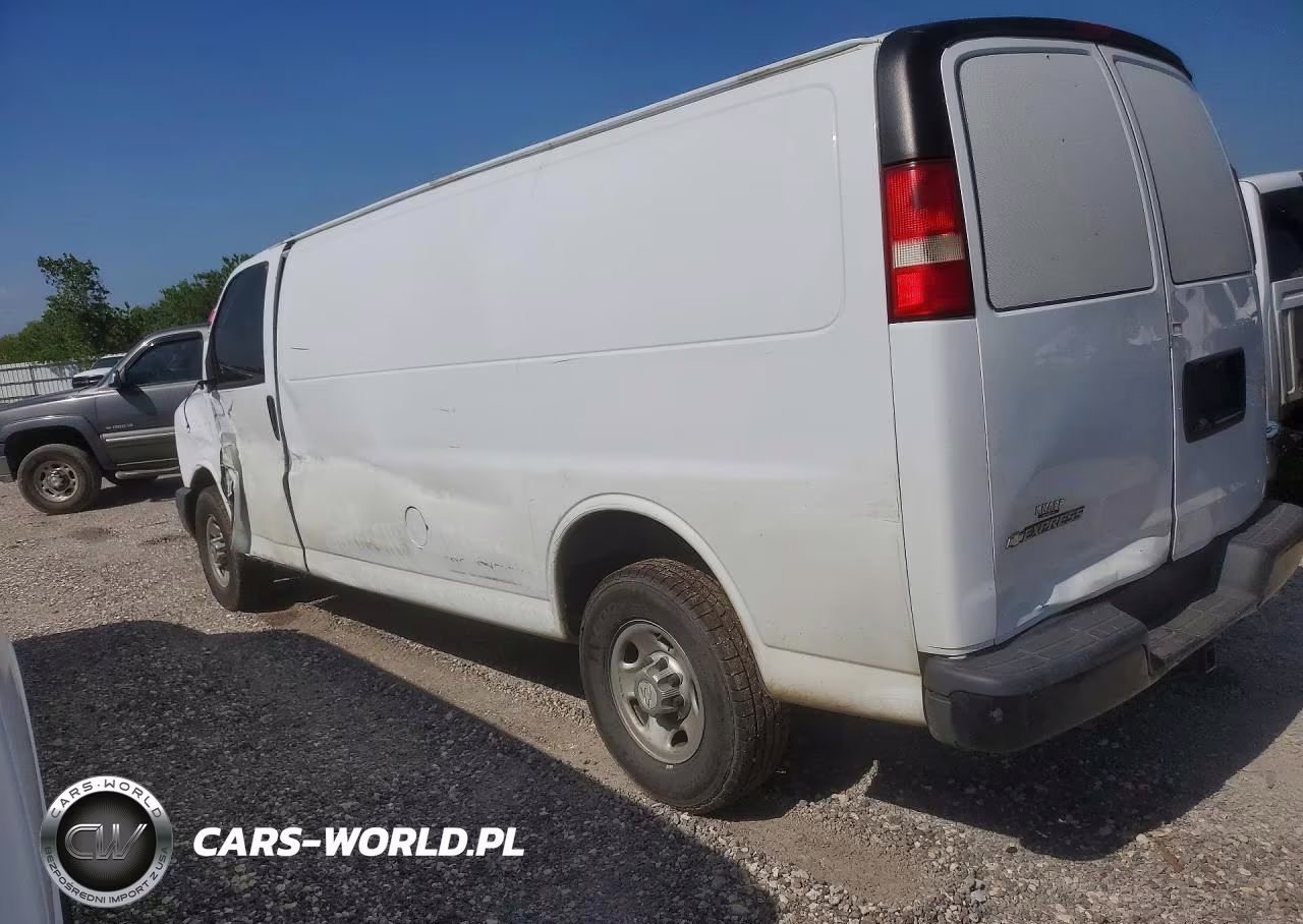 2018 Chevrolet Express 3500 Delivery Van VIN:1GCZGHFG0J1228341 - 2
