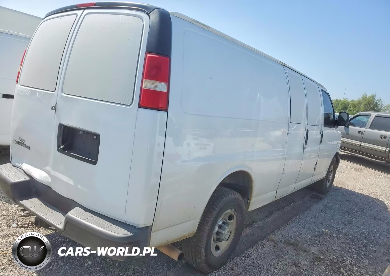 2018 Chevrolet Express 3500 Delivery Van VIN:1GCZGHFG0J1228341 - 3
