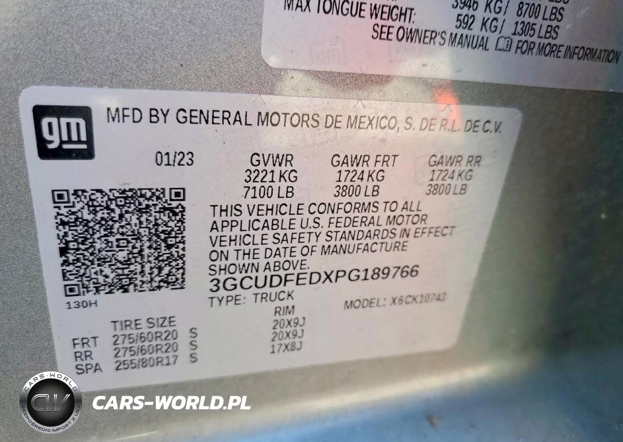 2023 Chevrolet Silverado K1500 Lt Trail Boss VIN:3GCUDFEDXPG189766 - 12
