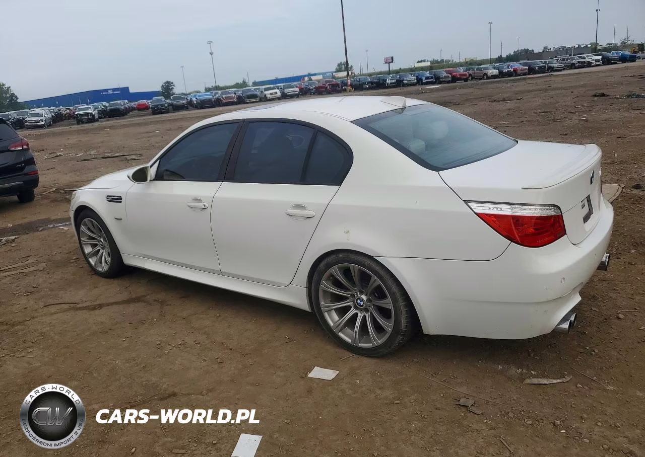 2008 BMW M5 VIN:WBSNB935X8CX09484 - 2