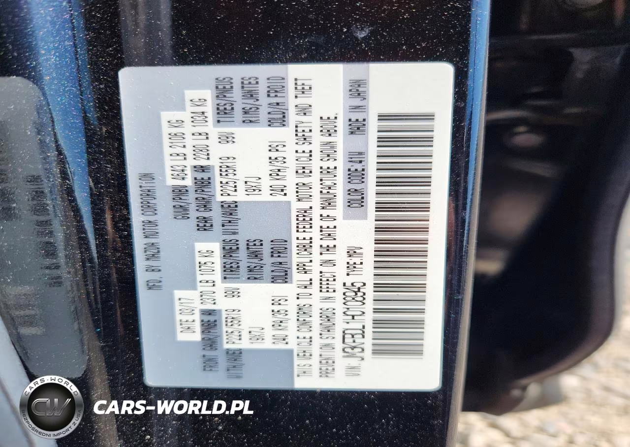 2017 Mazda Cx-5 Grand Touring VIN:JM3KFBDL1H0108945 - 12