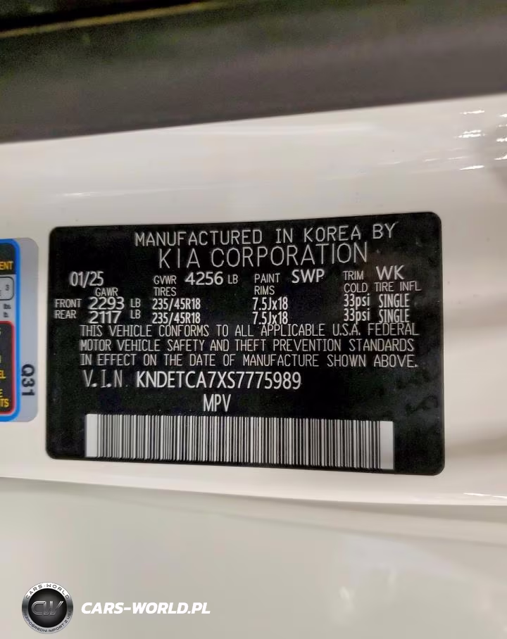 2025 Kia Seltos Sx VIN:KNDETCA7XS7775989 - 13