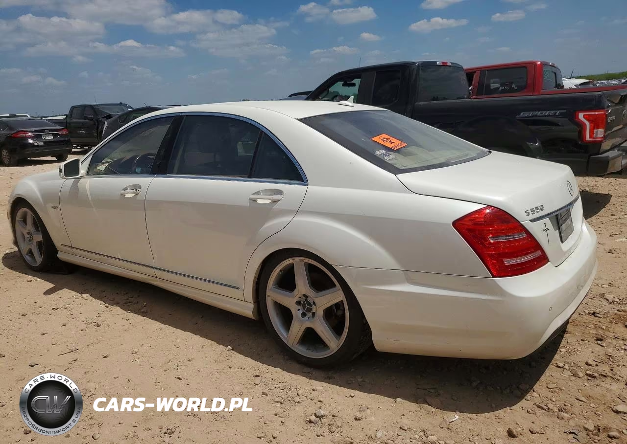 2012 Mercedes-Benz S 550 VIN:WDDNG7DB8CA422589 - 2