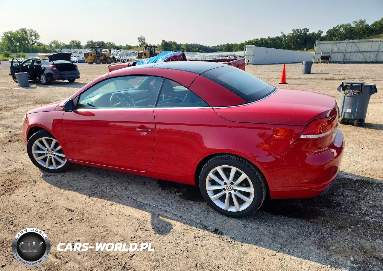 2013 Volkswagen Eos Komfort VIN:WVWBW8AH1DV003072 - 2