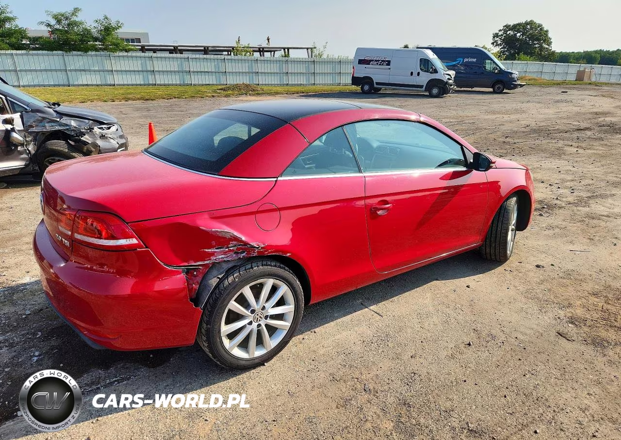 2013 Volkswagen Eos Komfort VIN:WVWBW8AH1DV003072 - 3