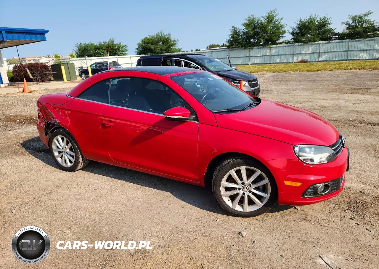 2013 Volkswagen Eos Komfort VIN:WVWBW8AH1DV003072 - 4